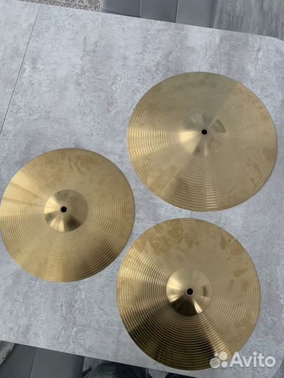 Тарелки хай-хэт и краш Rolling Rock