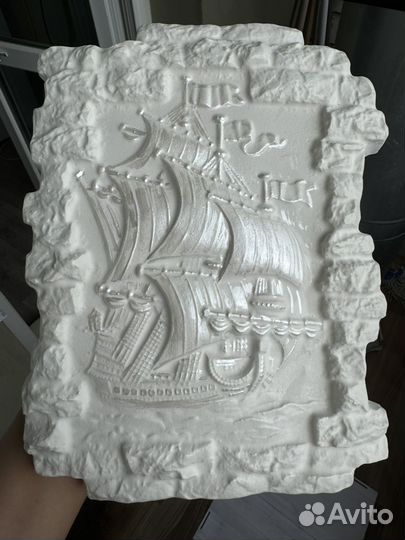 Панно из гипса 