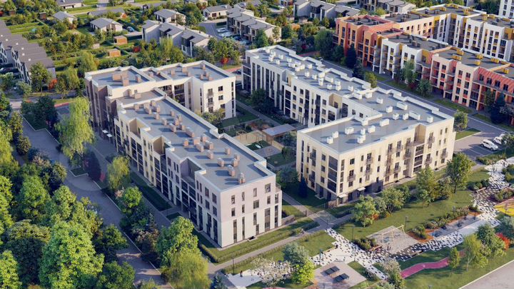 2-к. квартира, 54,9 м², 4/5 эт.