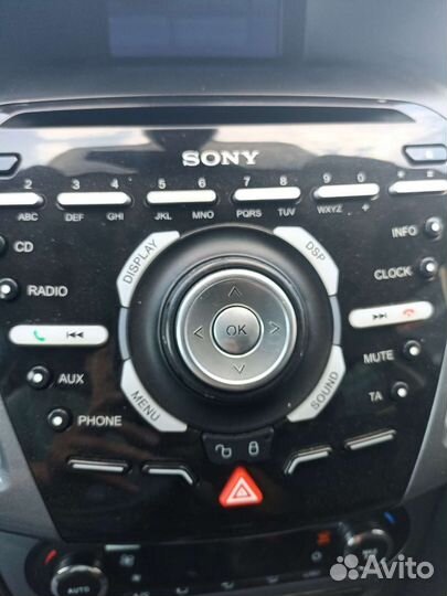 Магнитола Sony на ford focus 3 рп7
