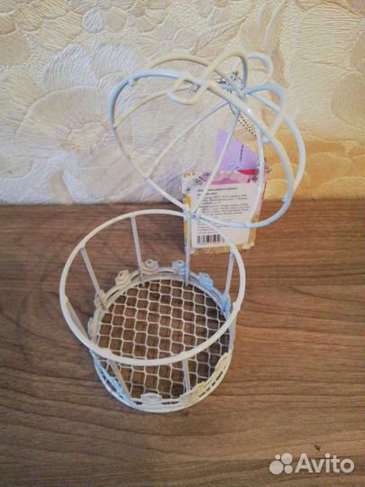 Декор. клетка/ подсвечник