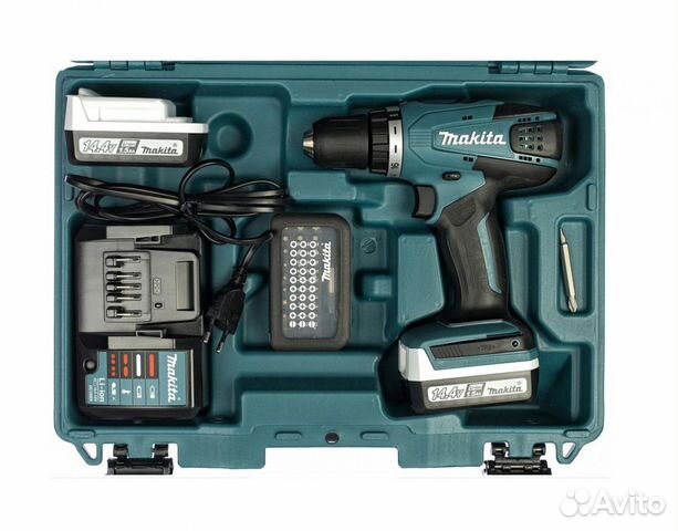 Аккумуляторная дрель-шуруповерт Makita DF347DWE