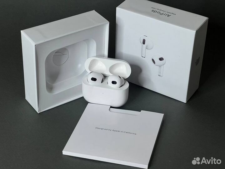 Беспроводные наушники Apple AirPods 3 Копия 1:1