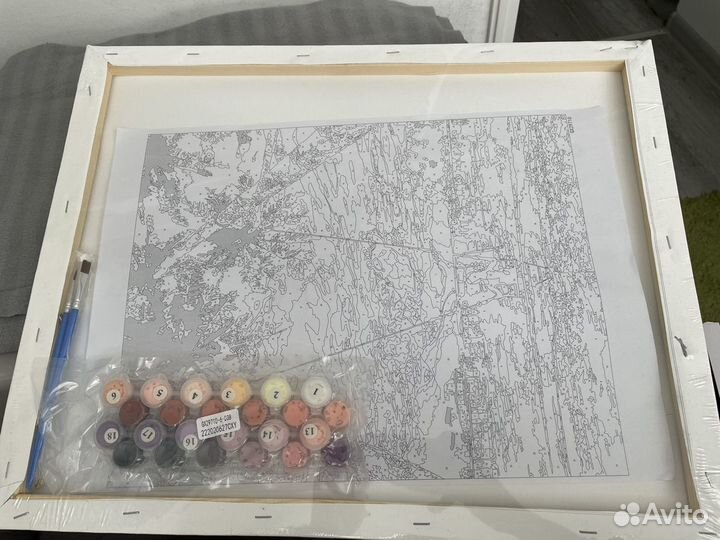 Картина по номерам новая