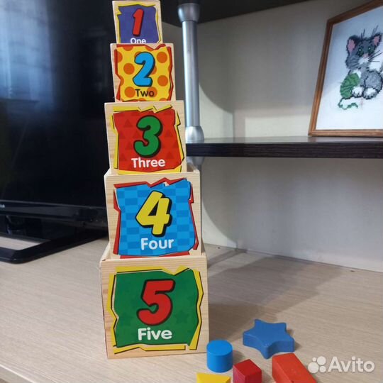 Развивающие игрушки, матрёшки