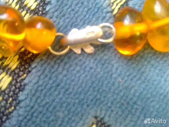 Янтарные бусы СССР