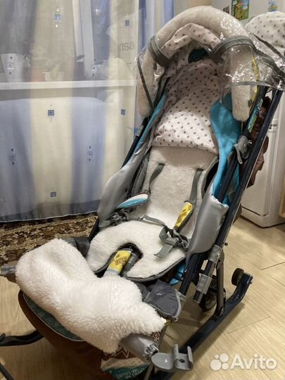 Коляска санки ника 7-3