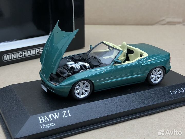 Bmw Z1 1991 Minichamps 1:43