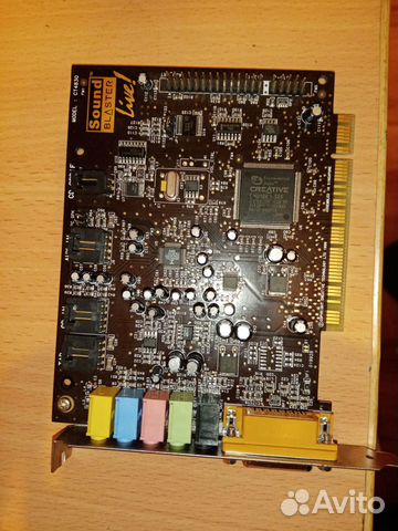 Звуковая карта Sound blaster live CT4830 купить в Челябинске ...
