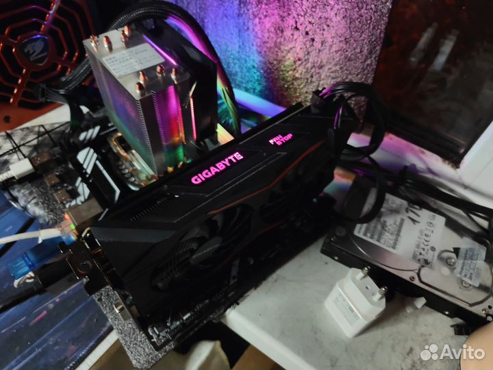 Видеокарта gtx 1050ti 4gb rgb