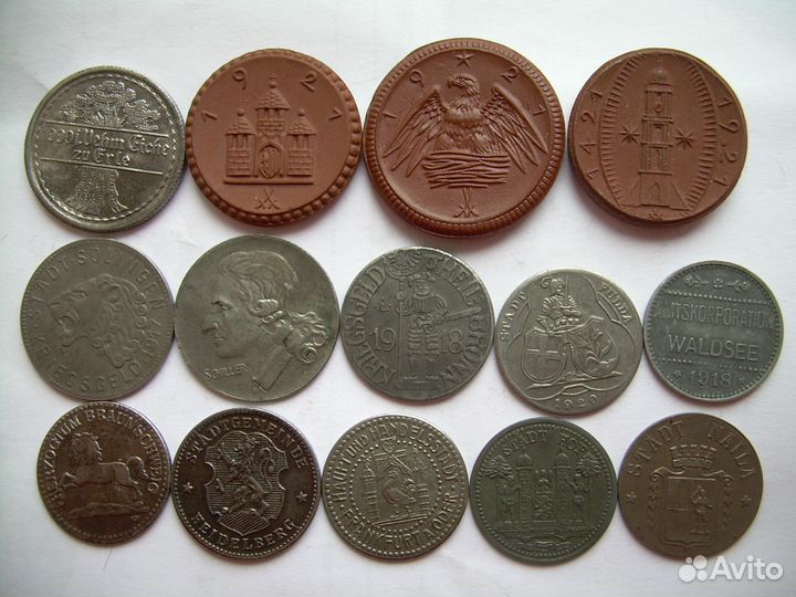 Мекленбург, Пруссия, Неаполь, Зальцбург серебро др