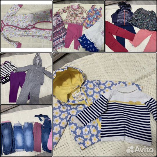 Детская брендовая одежда для девочки от 6м-1,5 лет