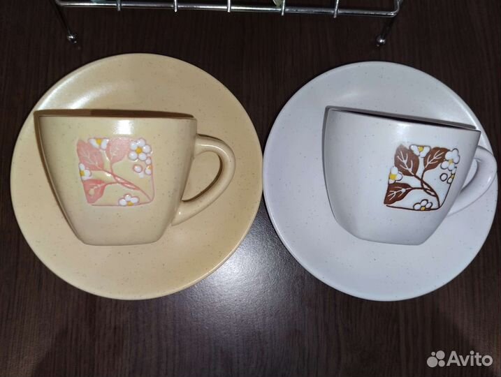 Кофейный набор с металлической подставкой