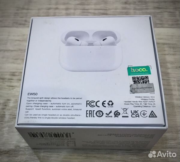 Наушники Ноco еw50