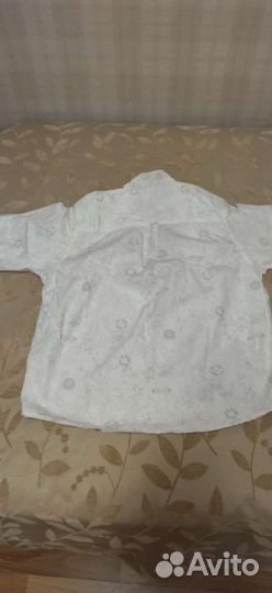 Рубашка белая для мальчиков