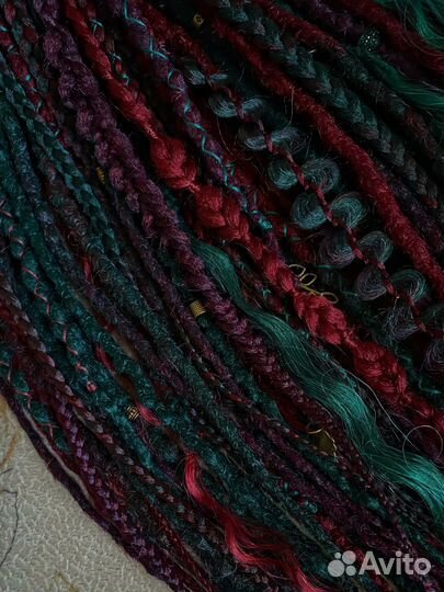 Де дреды Комплект де косы и дреды