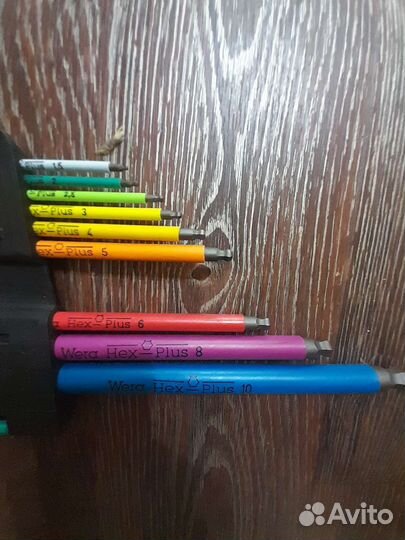 Ключи Г-образные набор