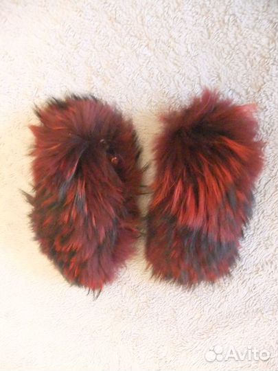 Воротник и манжеты натуральный мех