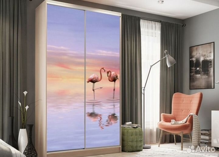 Фотопечать на шкаф купе детский