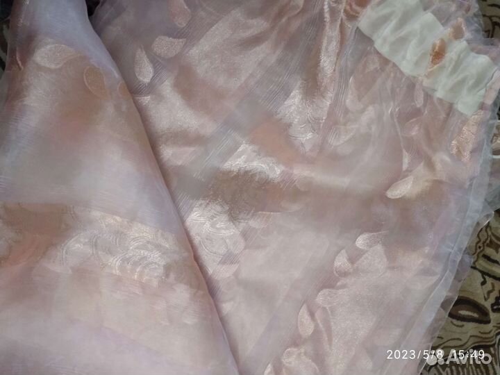 Шторы тюль из органзы