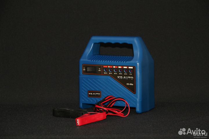 Зарядное устройство для акб, KS-06А, 6/12В