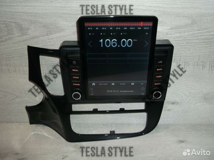 Магнитола Mitsubishi Outlander 3 Tesla Android GPS