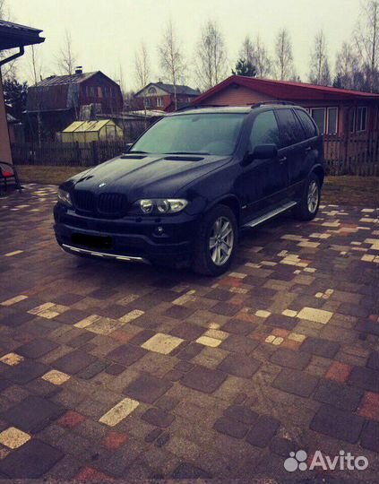 Диффузор переднего бампера BMW X5 E53