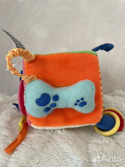 Развивающий кубик мягкий BabyGo