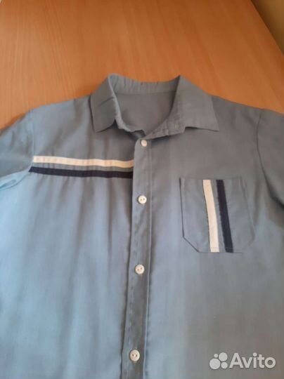 Рубашки р.134-140, 146-152