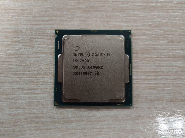 Процессор Intel Core i5-7500 Socket LGA1151-1