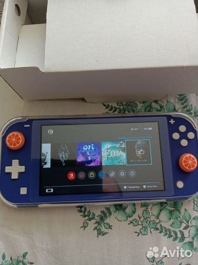 Nintendo switch lite +256gb
