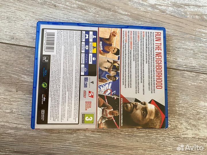 Игра для ps4 нба 18