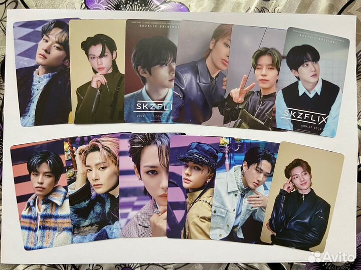 Карты stray kids хенджин