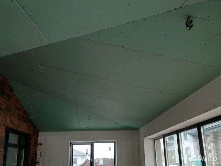 Монтаж гипсокартона