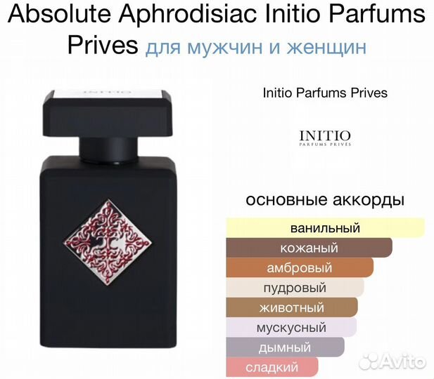 Парфюм Initio на распив