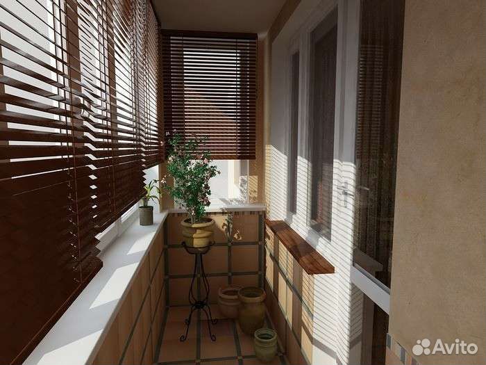 Балкон пластиковый от пола до потолка с отделкой