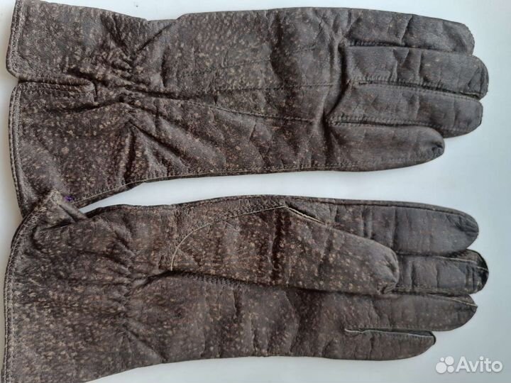 Перчатки новые женские, нат.кожа