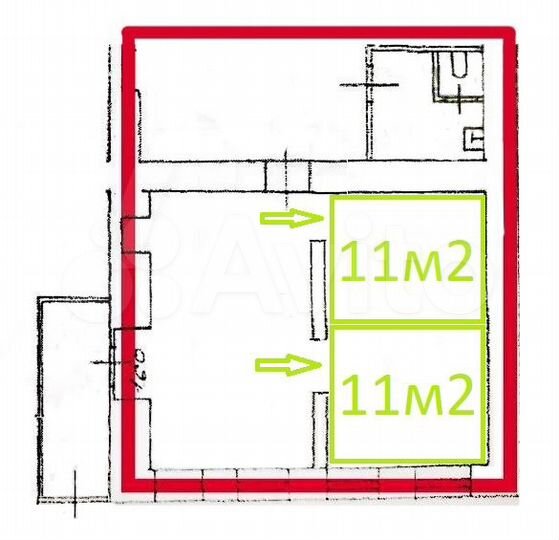 Торговая площадь, 11 м²