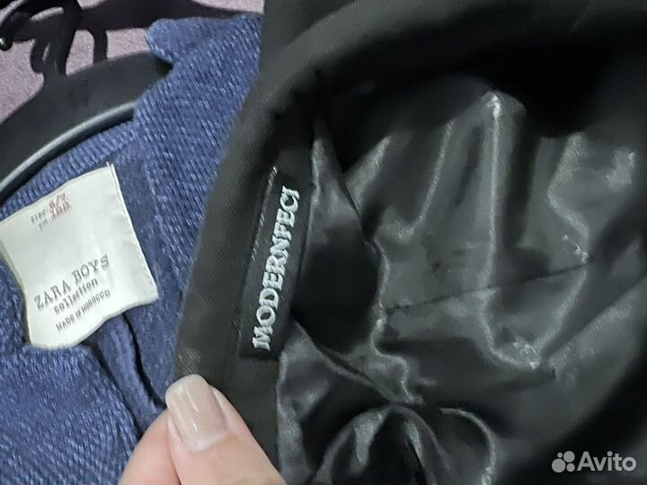 Пиджак школьный для мальчика 134