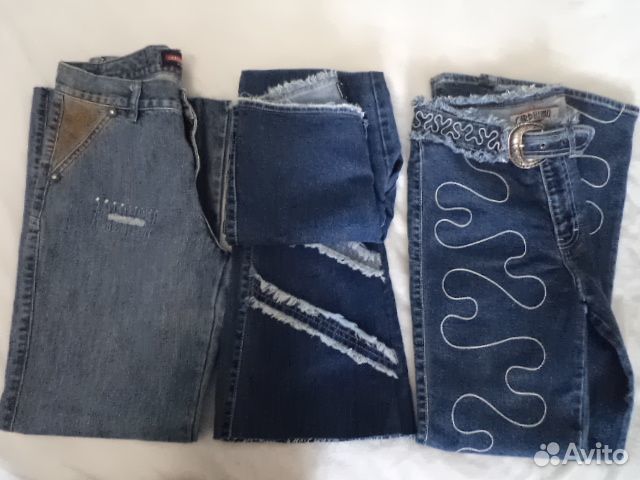 Джинсы y2k ретро винтаж