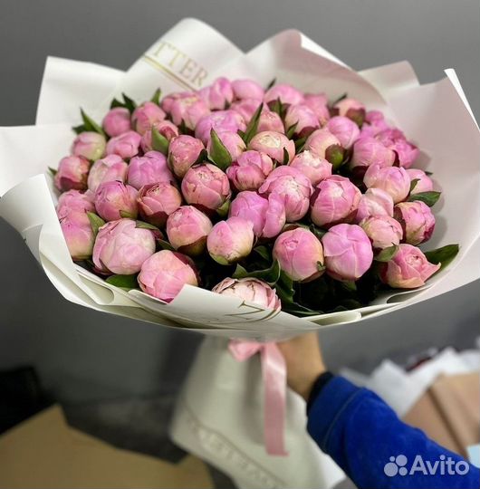 Пионы Цветы Розы