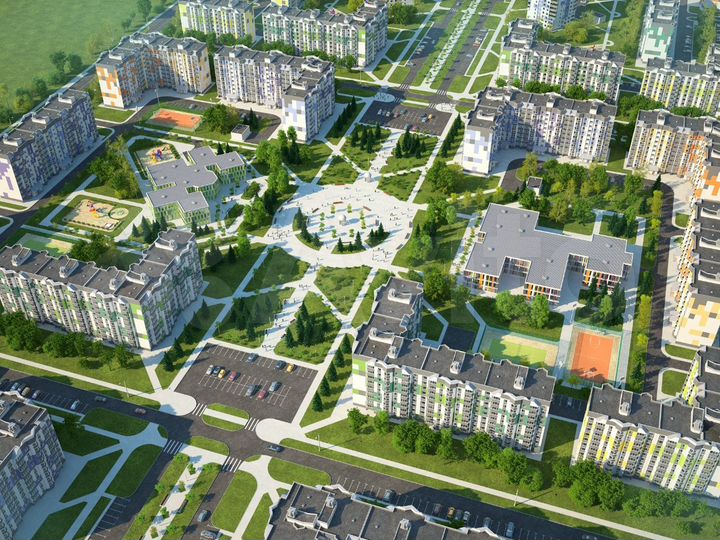 2-к. квартира, 58,1 м², 10/10 эт.