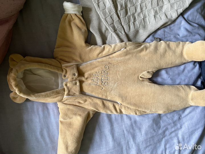 2 конвертика и комбинезон на размер 62-68