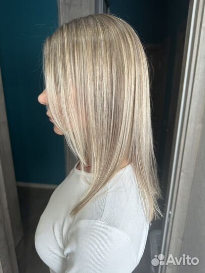 Окрашивание волос, стрижки парикмахер