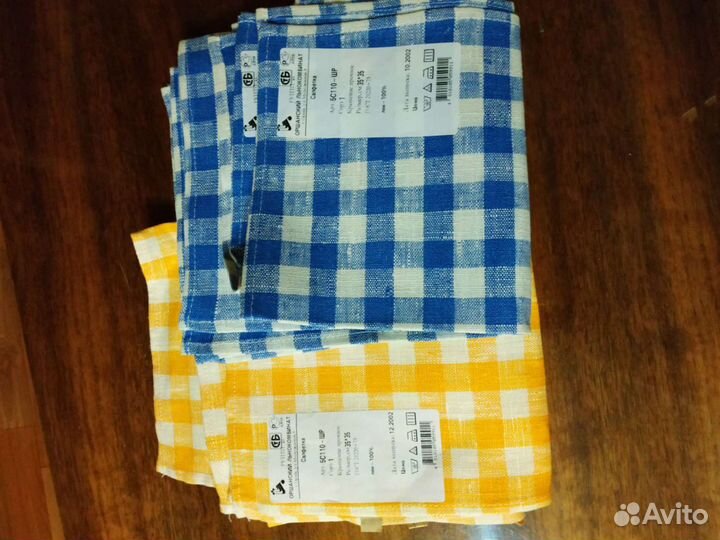 Салфетки льняные