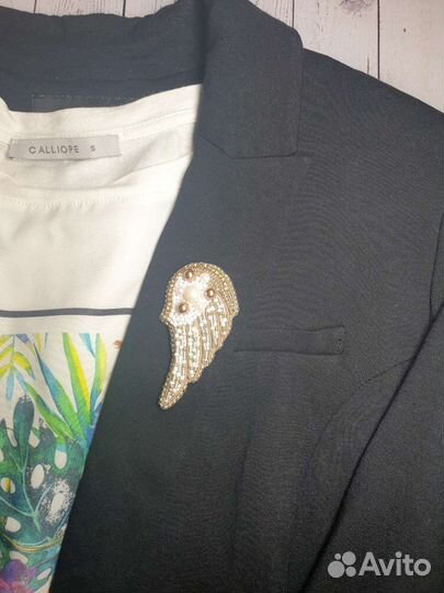 Брошь Крыло Ангела