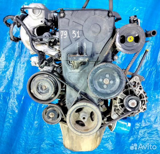 Двигатель Hyundai G4EC 1.5л., dohc, VVT-i, 16v, 10
