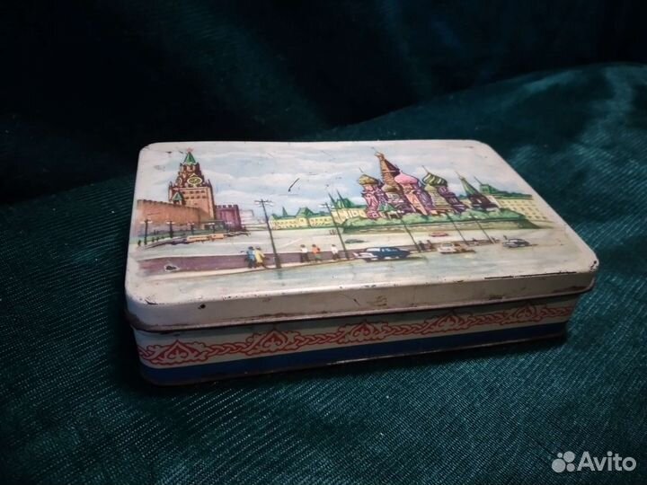 Коробка от конфет Главкондитер Кремль СССР