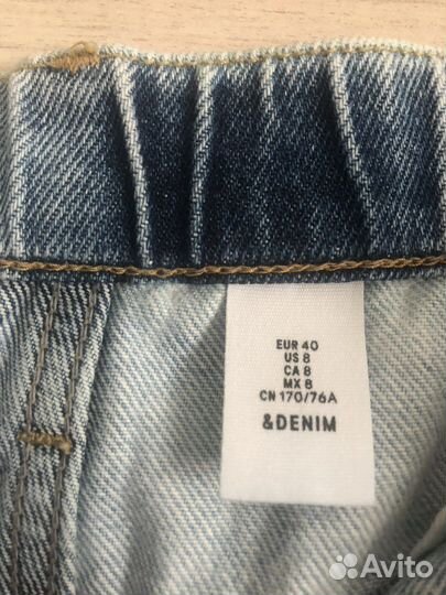 Юбка джинсовая h&m