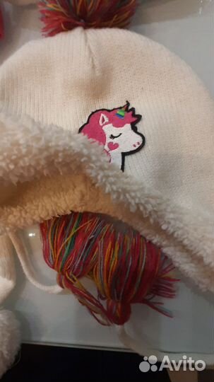 Шапка 4 шт 50-53 см зима lassie вещи пакетом